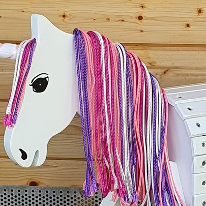 Pony "Dabby" Einhorn/Unicorn 34cm Stockmaß